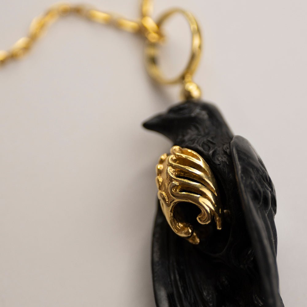 AVIS AETERNA PENDANT - BLACK - Macabre Gadgets Store