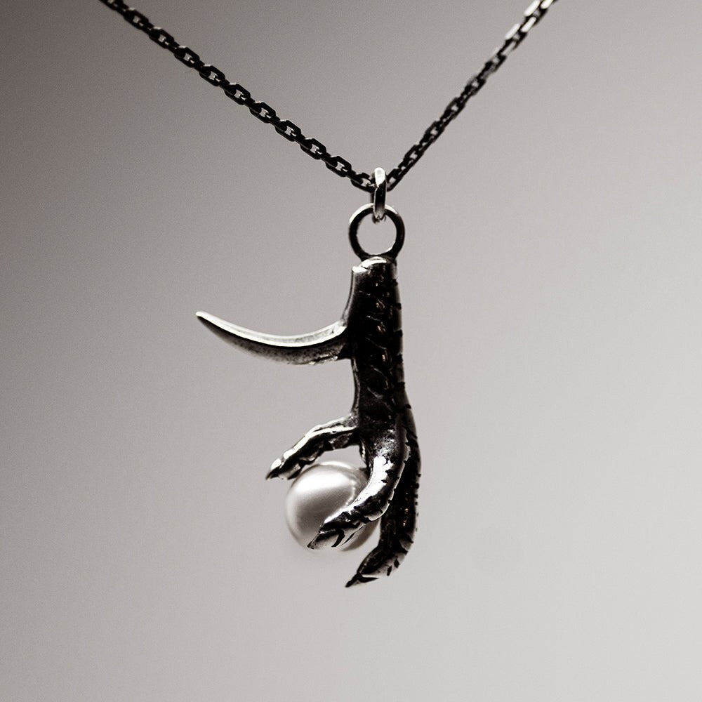 BIRD CLAW PENDANT - final sale - Macabre Gadgets Store