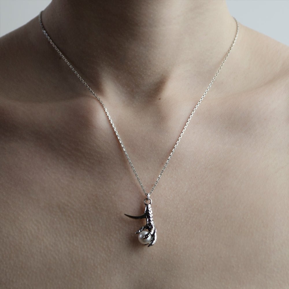 BIRD CLAW PENDANT - final sale - Macabre Gadgets Store
