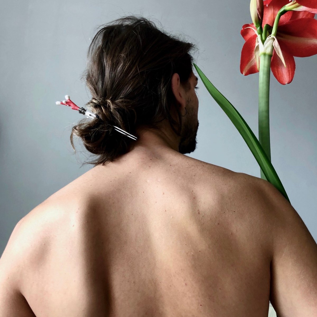 RED CORAL HAIRPIN - Macabre Gadgets Store