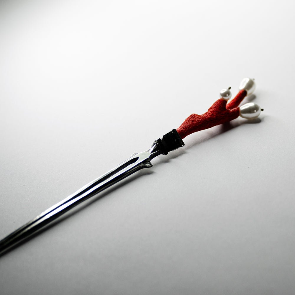 RED CORAL HAIRPIN - Macabre Gadgets Store