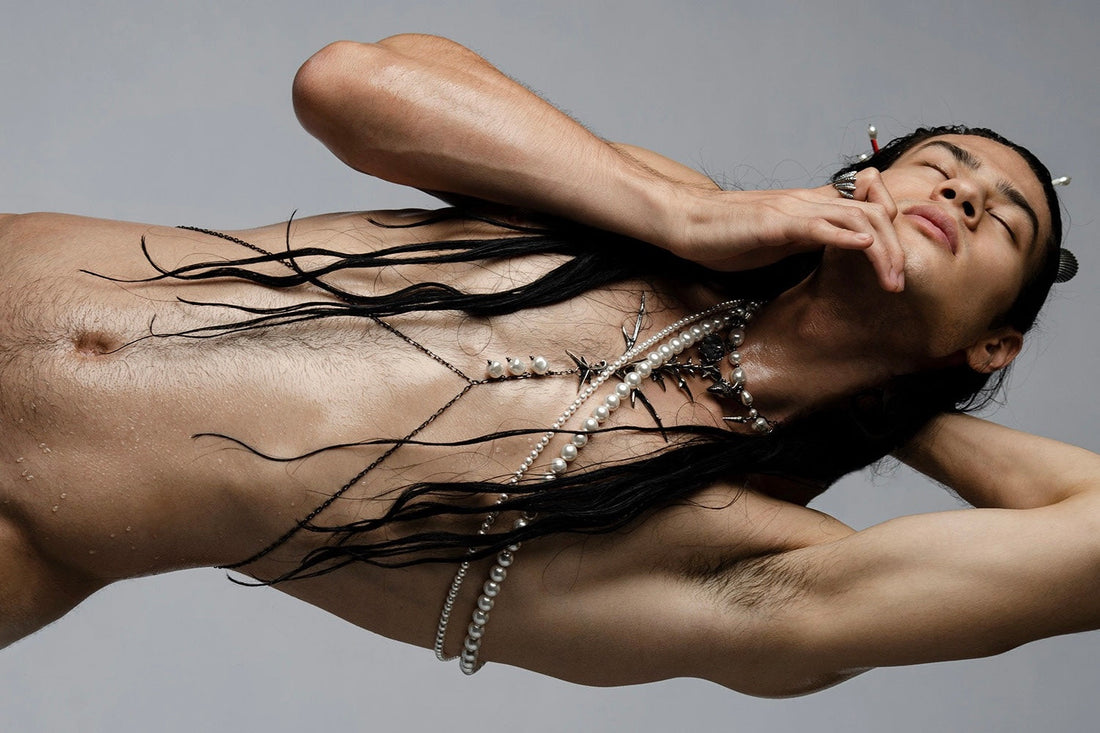 SIREN Collection mythical mermaid-inspired handcrafted silver and pearl jewelry by Macabre Gadgets