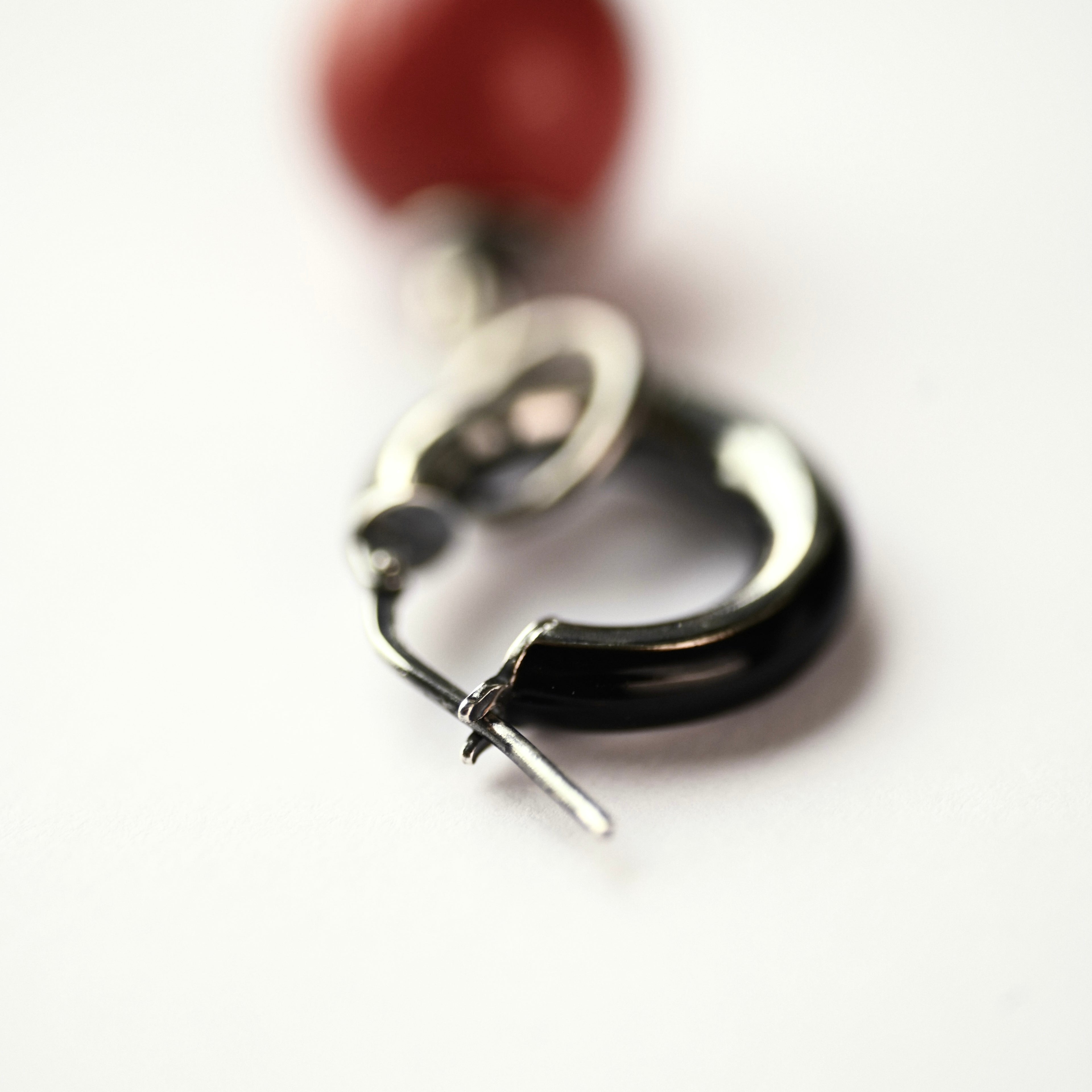 Hoop and Bead earring