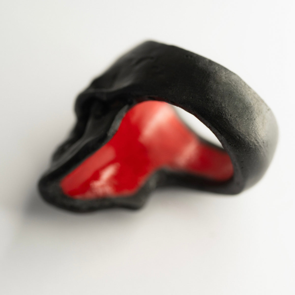 Lacquer Skull ring