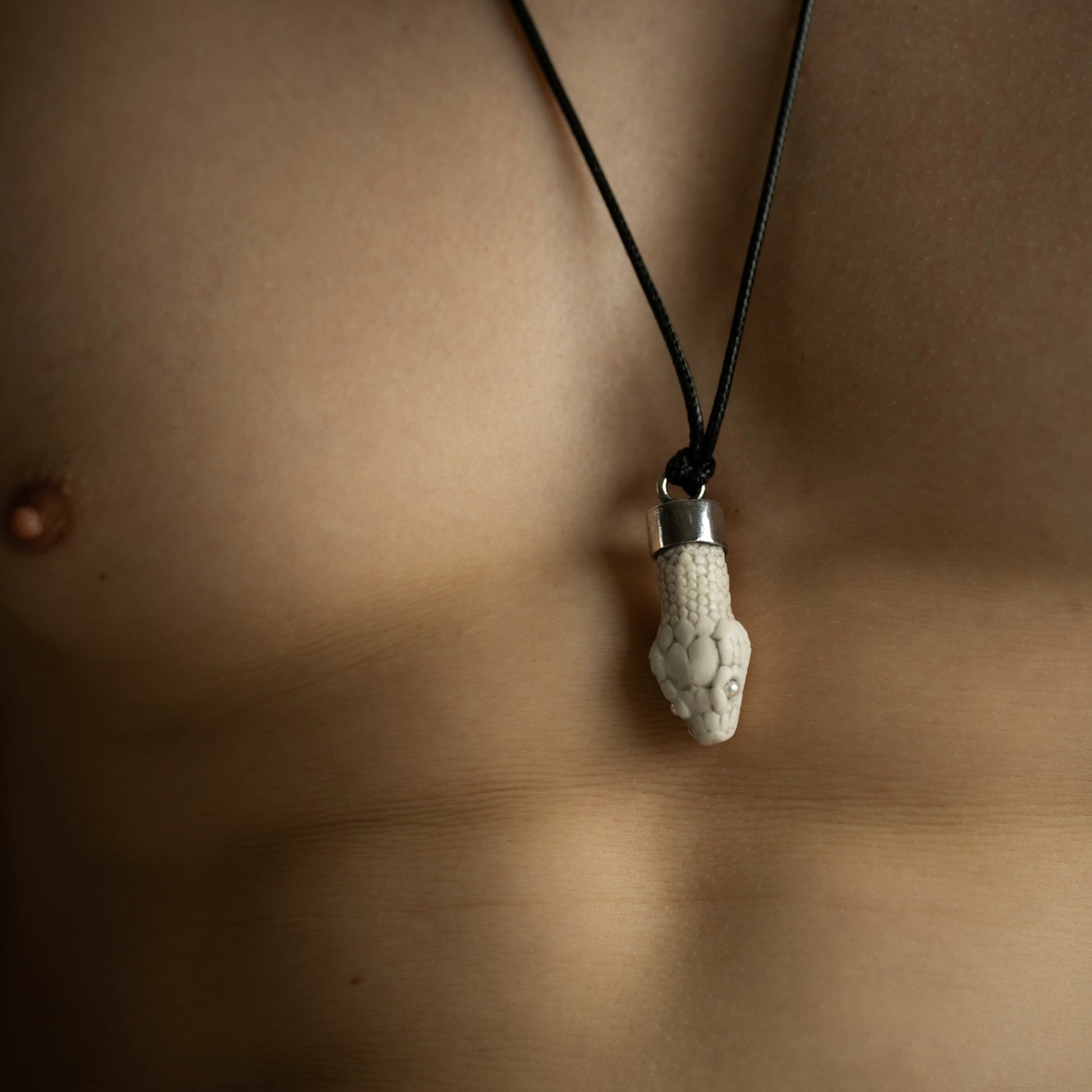 Aspis Snake pendant
