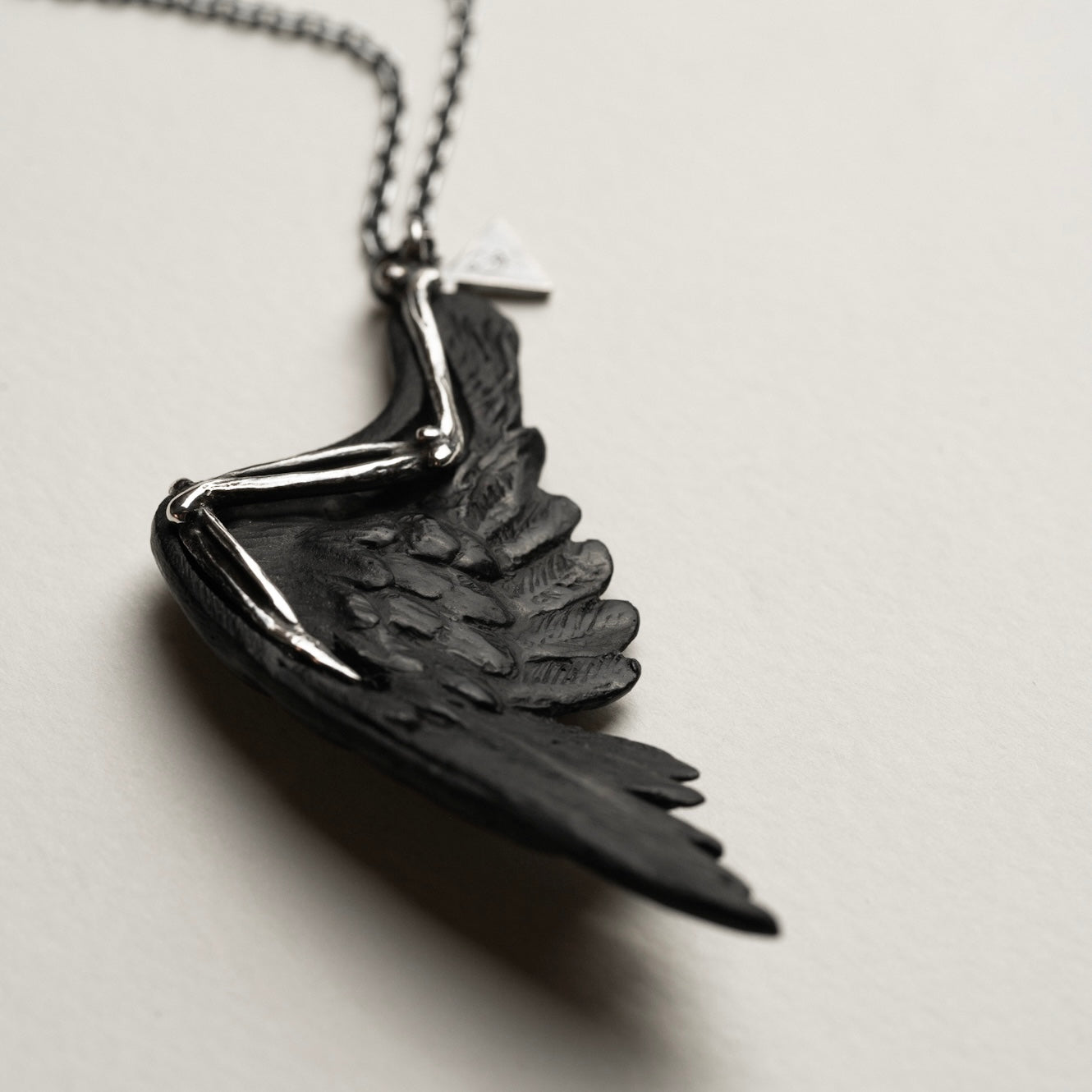 Marble Wing Pendant