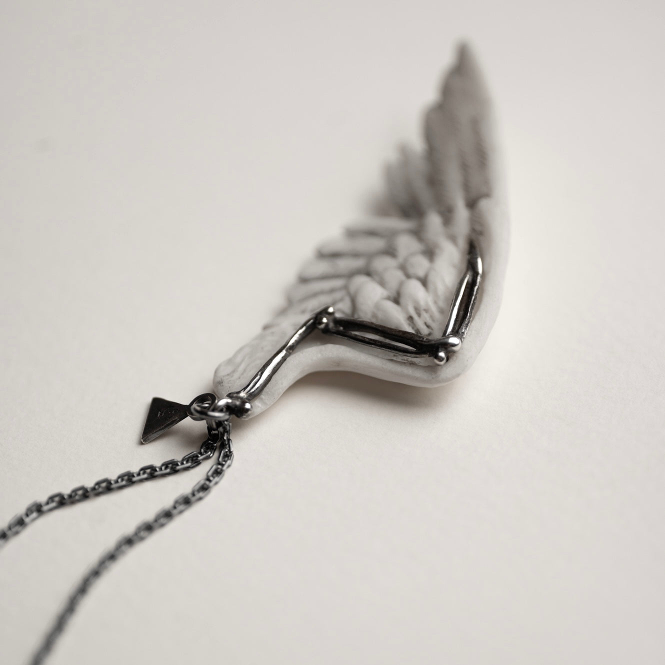 Marble Wing Pendant