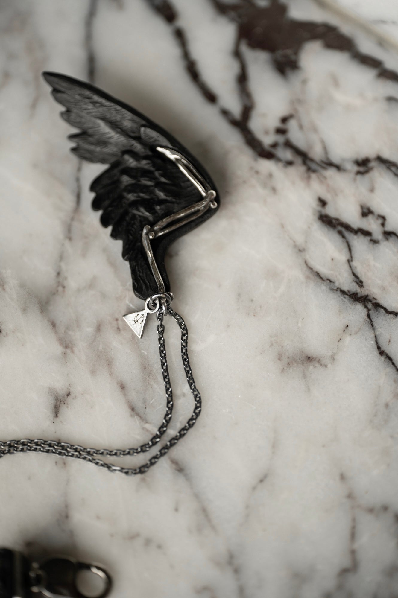 Marble Wing Pendant