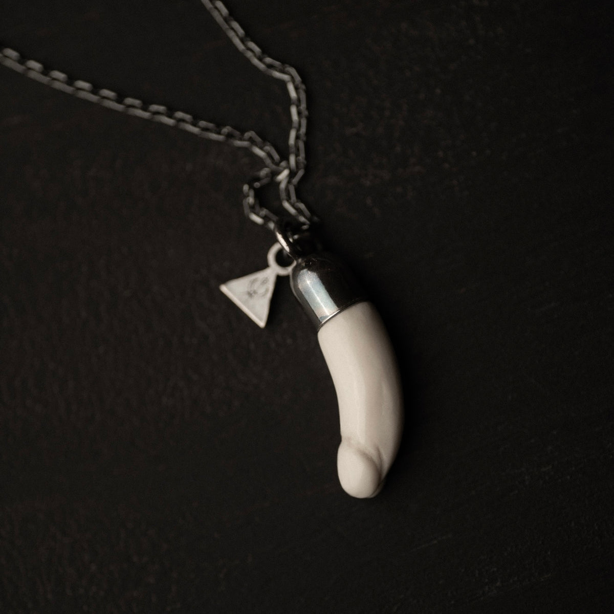 Marble Phallus pendant