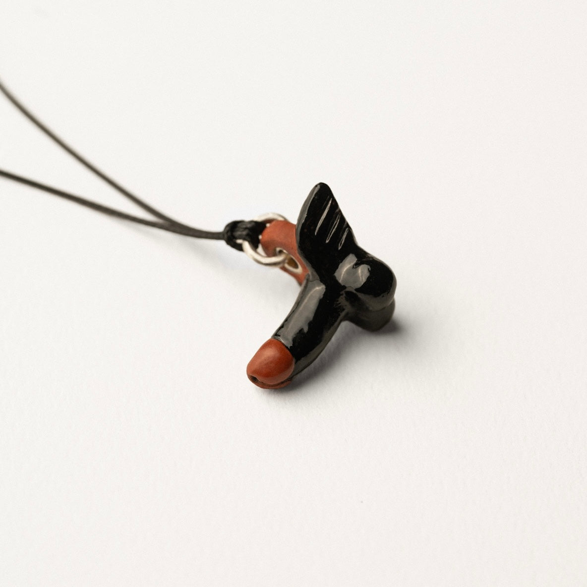 Winged Phallus pendant
