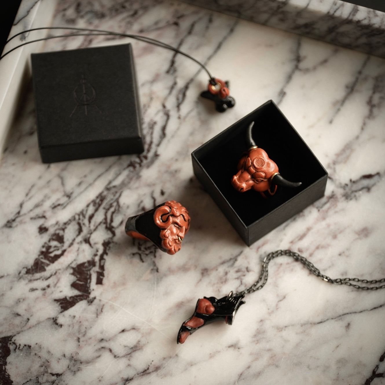 Winged Sandal pendant