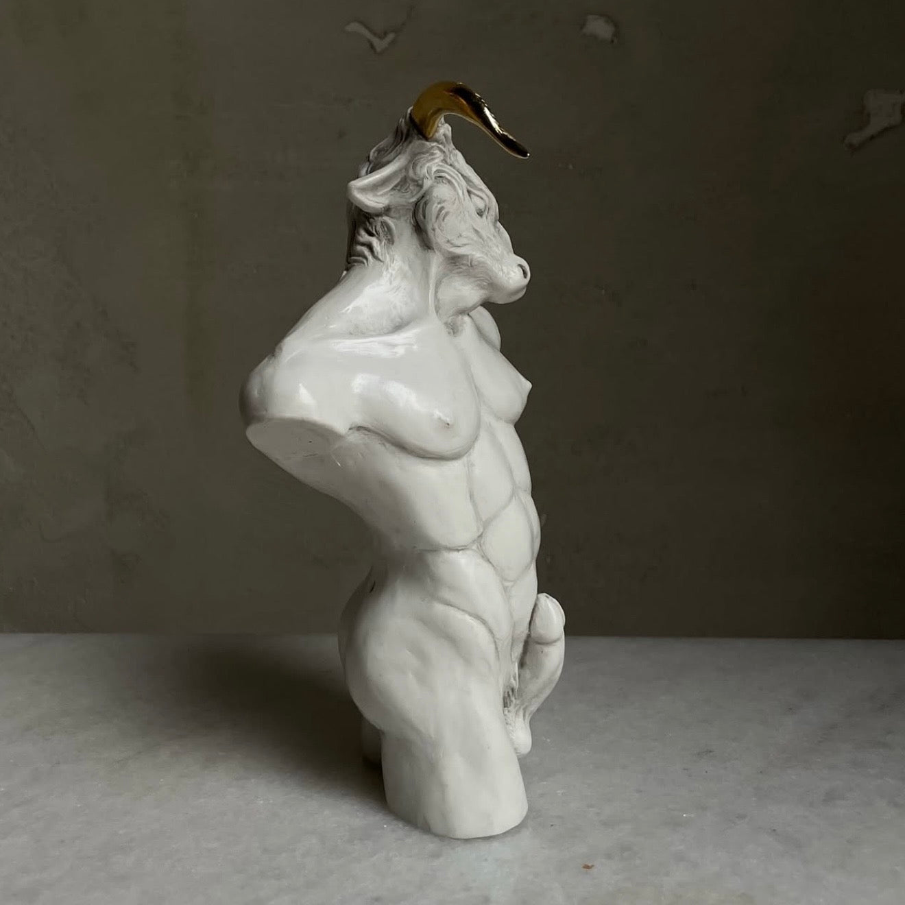 Minotaur sculpture