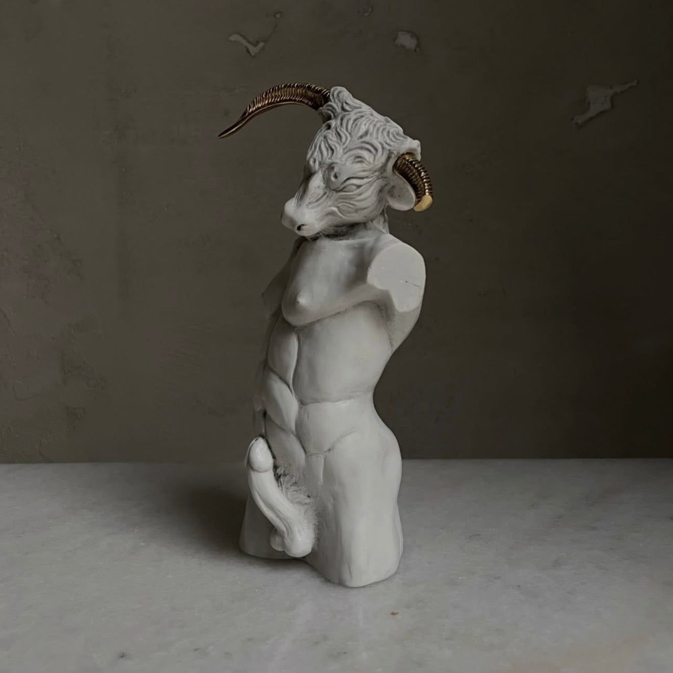 Minotaur sculpture