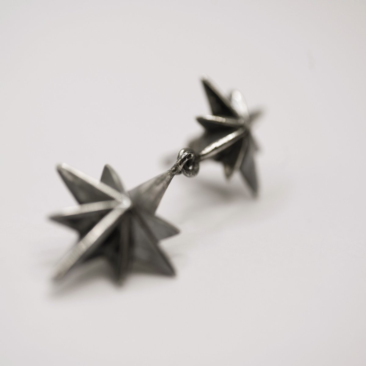 Castor &amp; Pollux earring - Macabre Gadgets