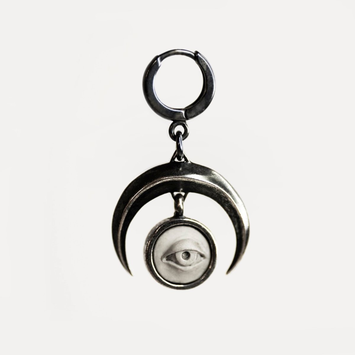 Crescent Oracle earring - Macabre Gadgets