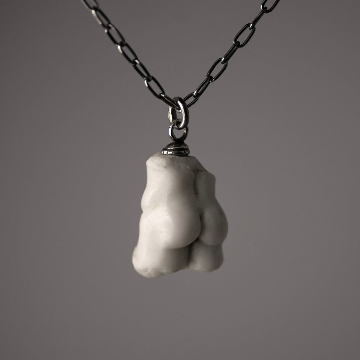 Male Torso pendant - Macabre Gadgets