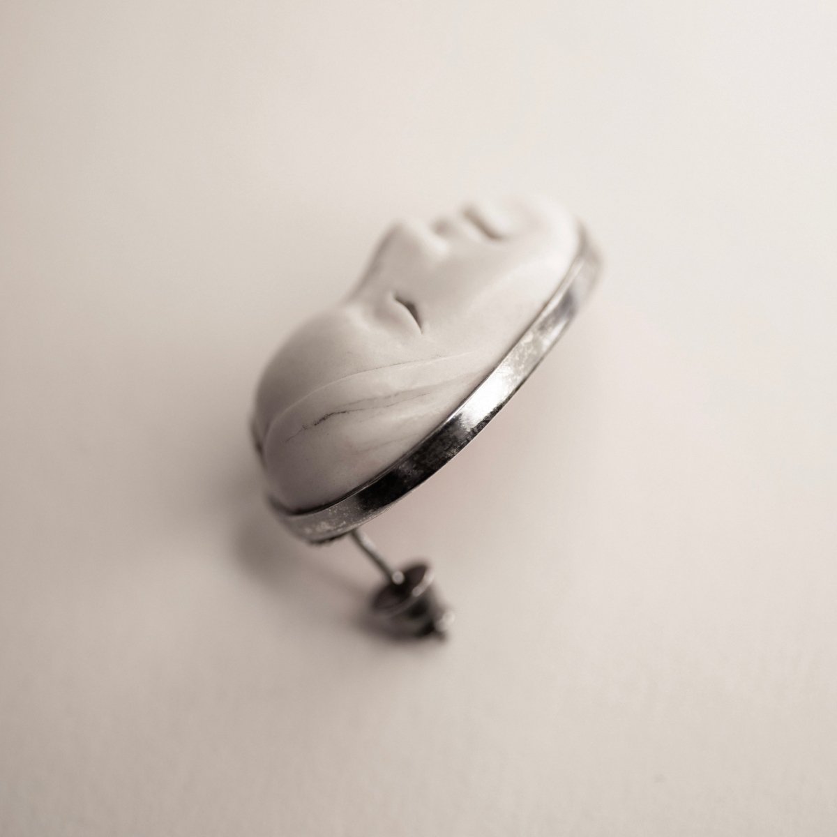 Mask earrings - Macabre Gadgets