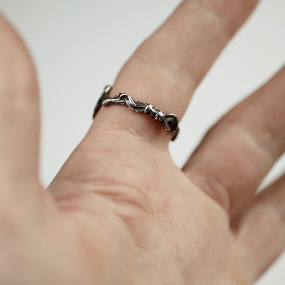 Olive Branch ring - Macabre Gadgets