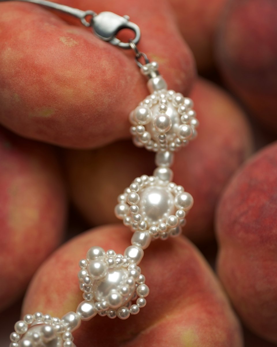 Pearl Clouds necklace - Macabre Gadgets