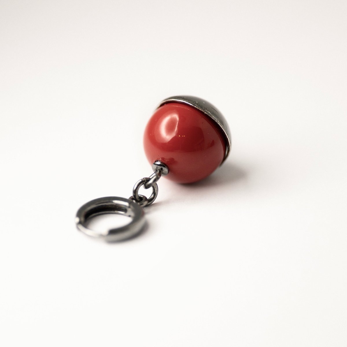 Red Bead earring - Macabre Gadgets