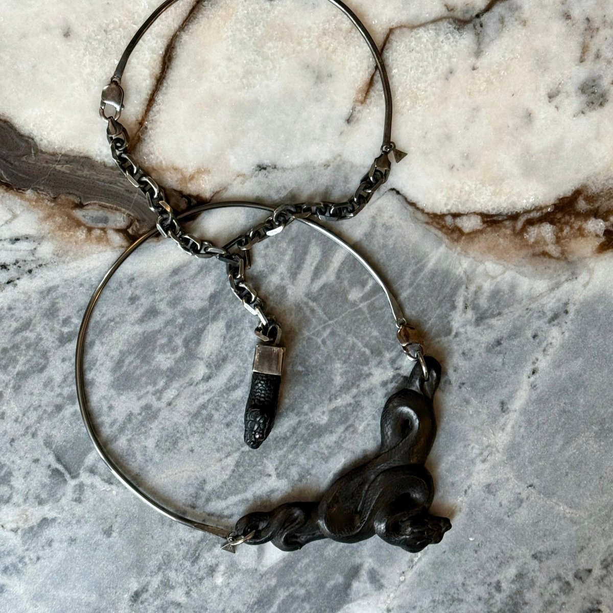Serpent necklace - Macabre Gadgets