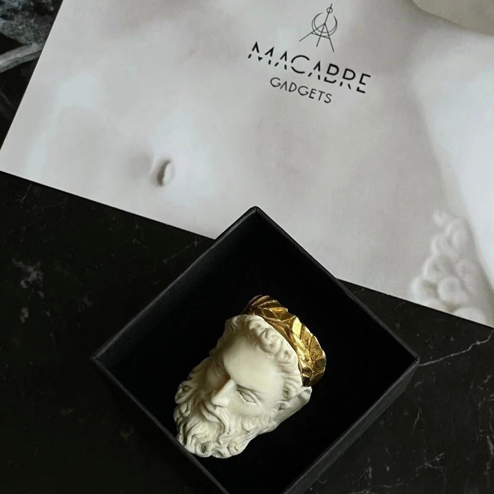 Zeus ring in a jewelry box - lifestyle picture 