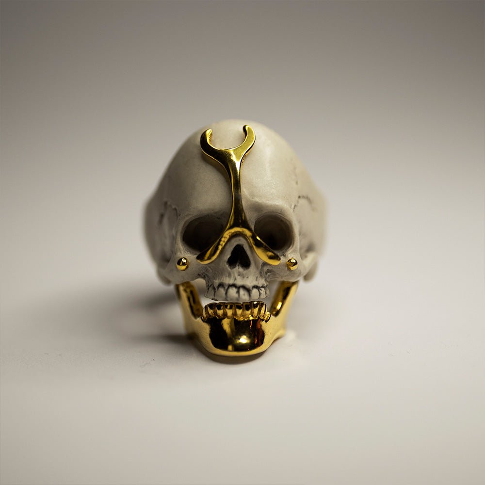ANCIENT SKULL RING - Macabre Gadgets Store
