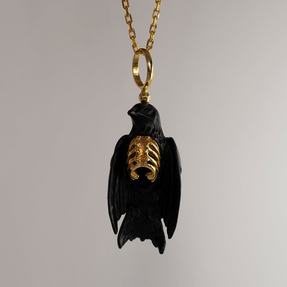 AVIS AETERNA PENDANT - BLACK - Macabre Gadgets Store