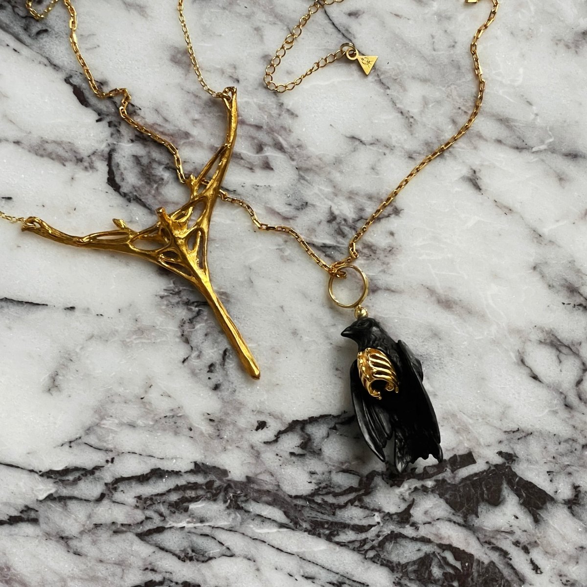 AVIS AETERNA PENDANT - BLACK - Macabre Gadgets Store