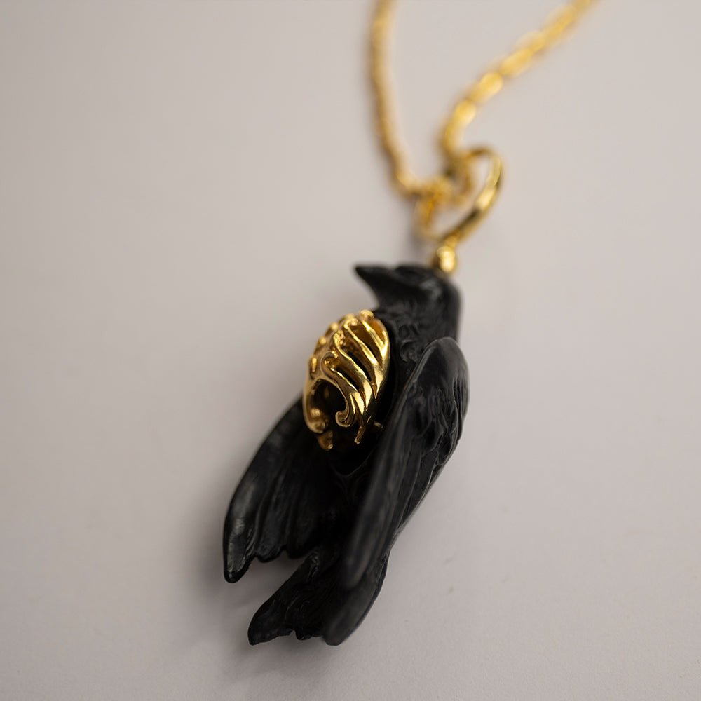AVIS AETERNA PENDANT - BLACK - Macabre Gadgets Store