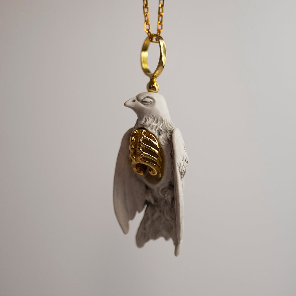 AVIS AETERNA PENDANT - WHITE - Macabre Gadgets Store
