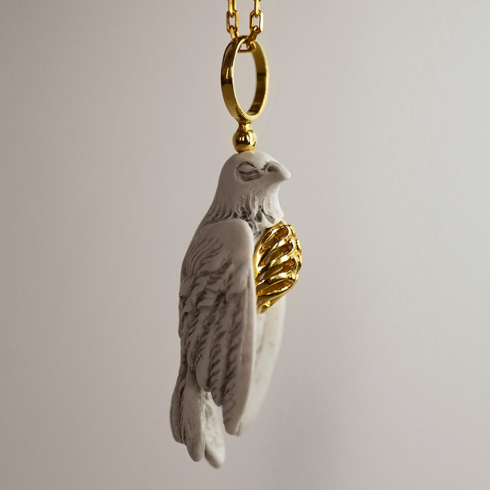 AVIS AETERNA PENDANT - WHITE - Macabre Gadgets Store
