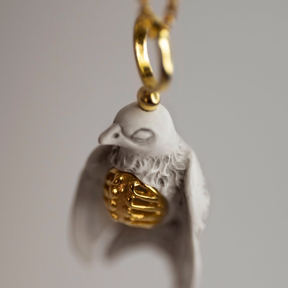AVIS AETERNA PENDANT - WHITE - Macabre Gadgets Store