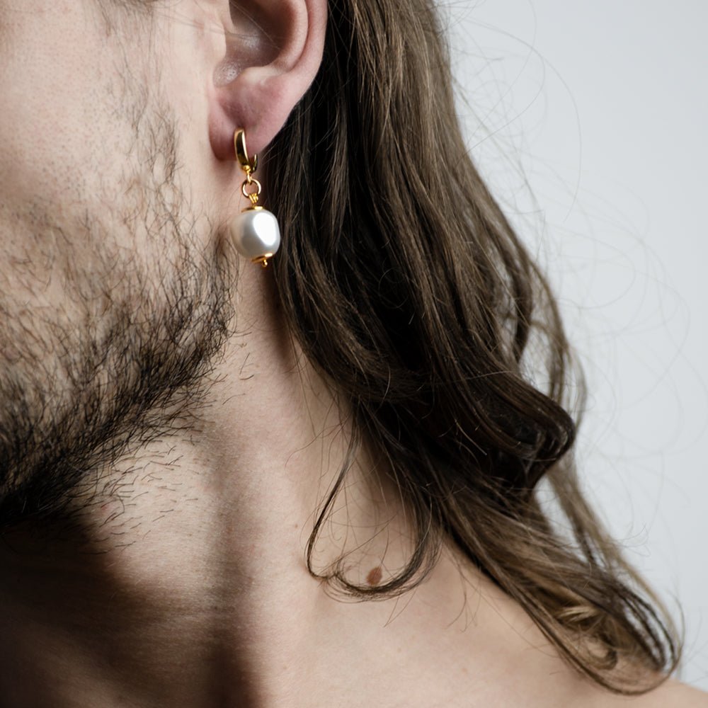 BAROQUE PEARL EARRING - Macabre Gadgets Store