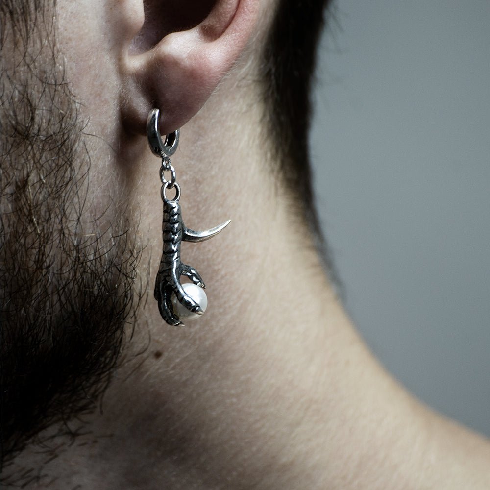 BIRD CLAW EARRING - final sale - Macabre Gadgets Store
