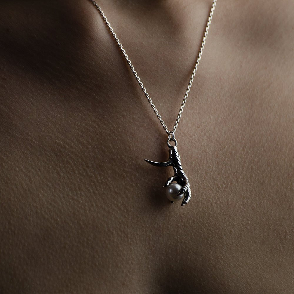 BIRD CLAW PENDANT - final sale - Macabre Gadgets Store
