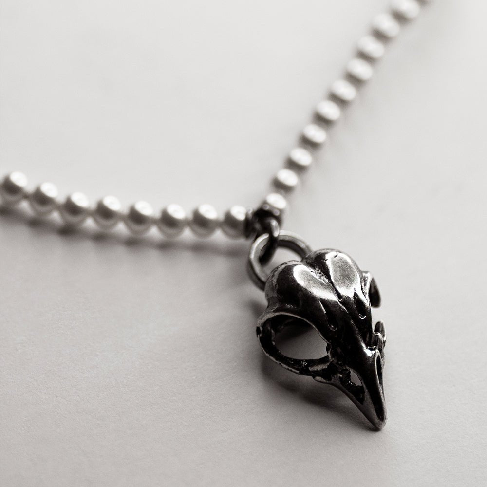 BIRD SKULL CHOKER - Macabre Gadgets Store