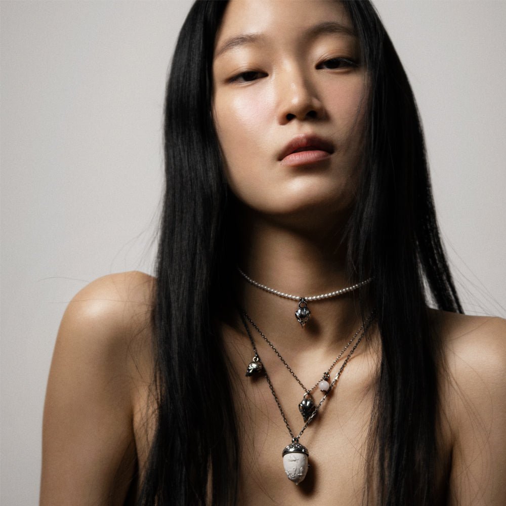 BIRD SKULL CHOKER - Macabre Gadgets Store