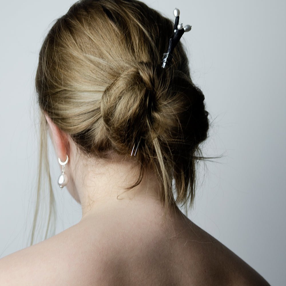 BLACK CORAL HAIRPIN - Macabre Gadgets Store