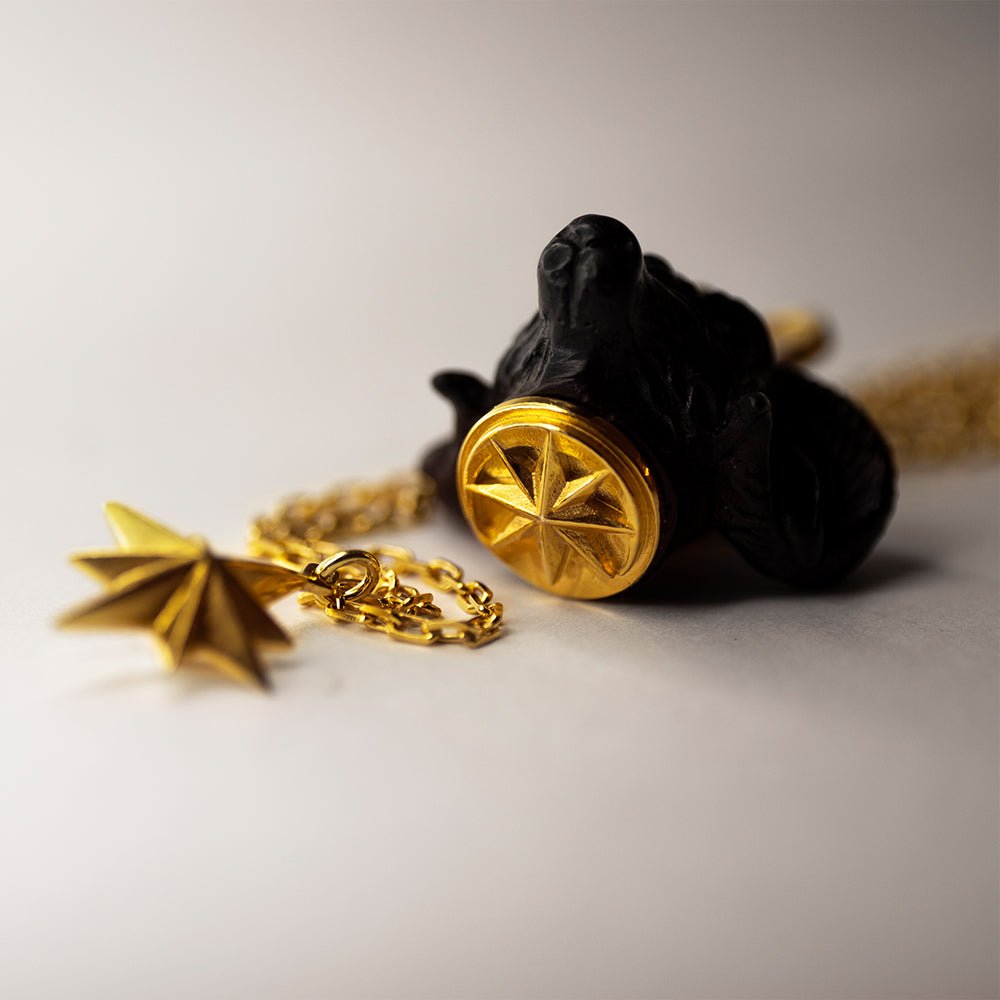 BLACK RAM PENDANT - Macabre Gadgets Store