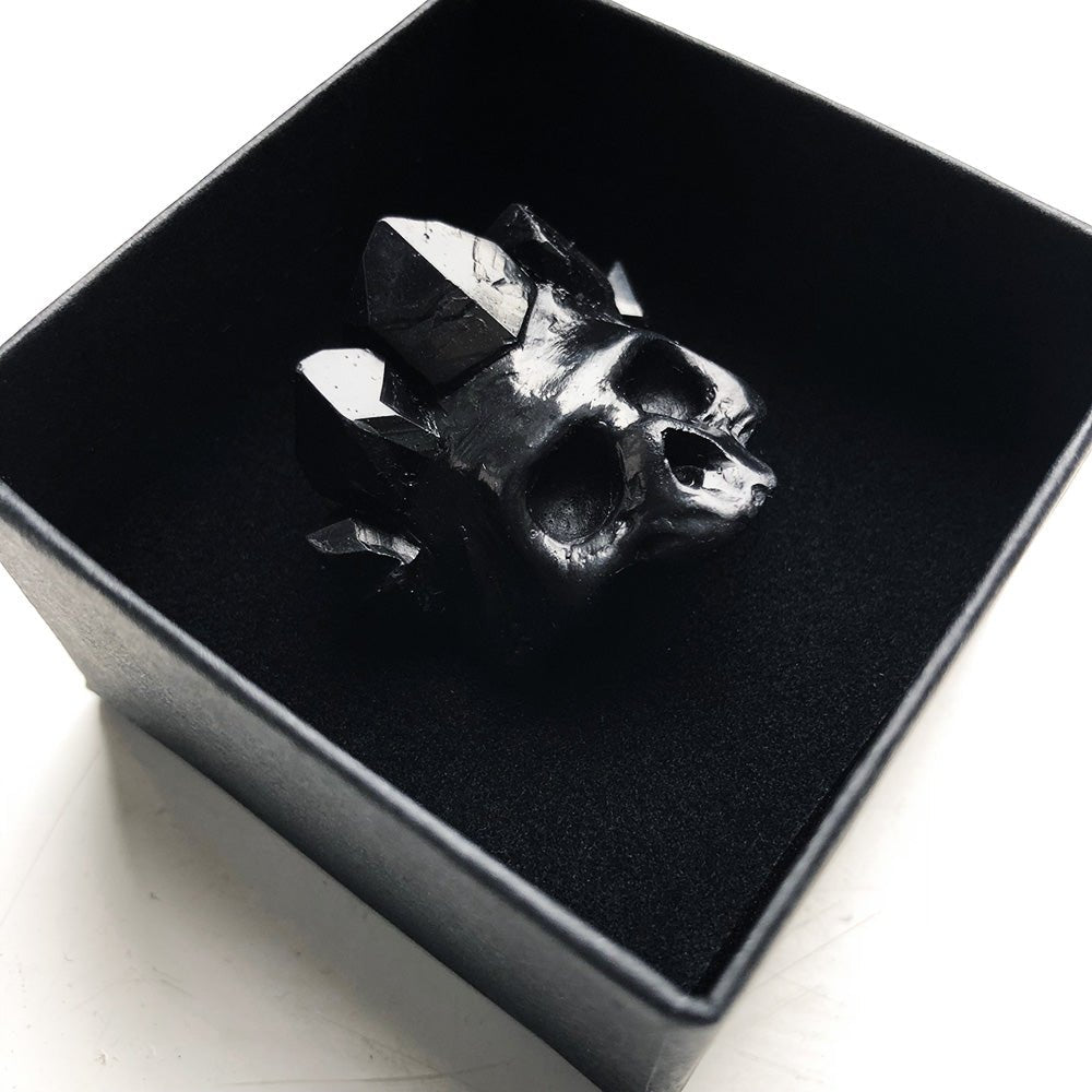 CRYSTAL CROWN RING - Macabre Gadgets Store