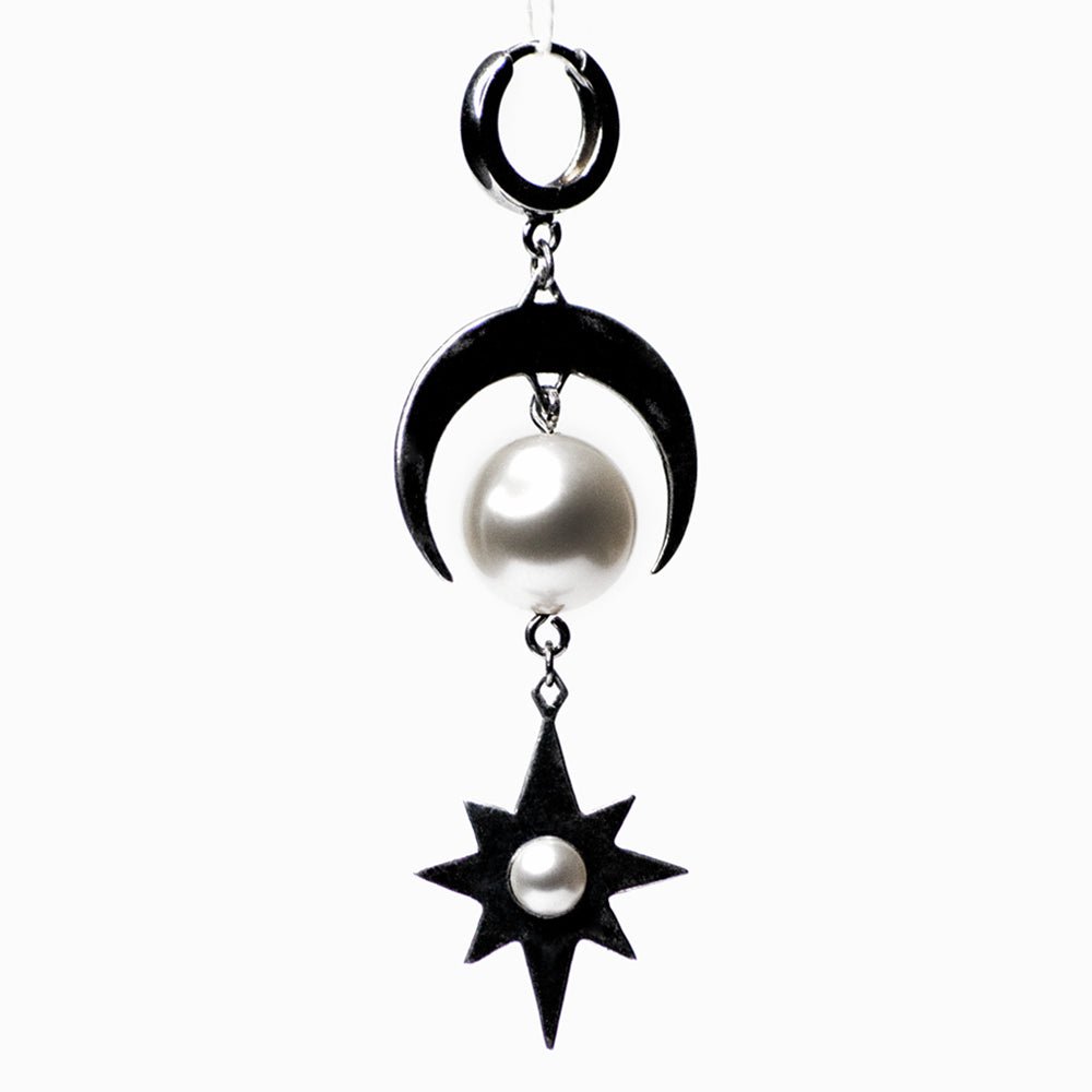 ÉCLIPSE LUNAIRE EARRING - Macabre Gadgets Store