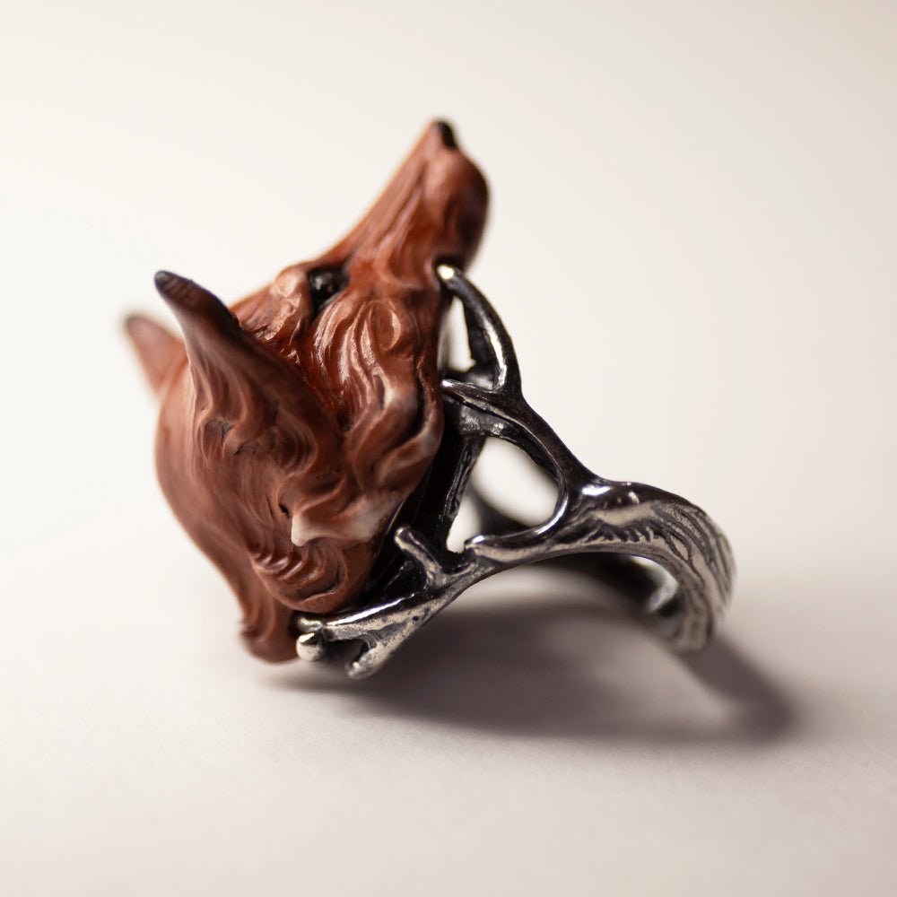 Fox Amulet' ring by Chloé Valorso — the pool