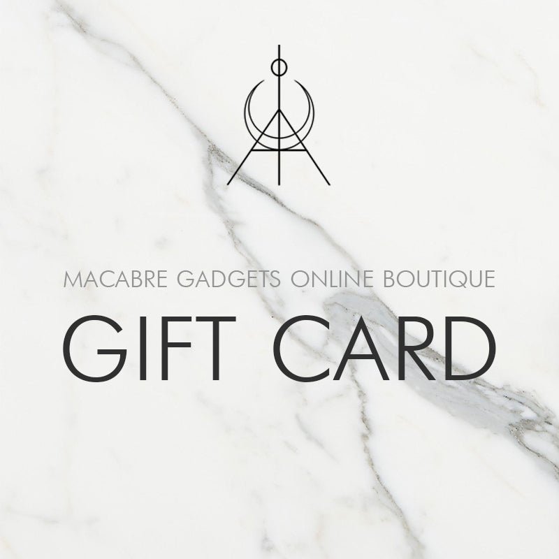 GIFT CARD - Macabre Gadgets Store