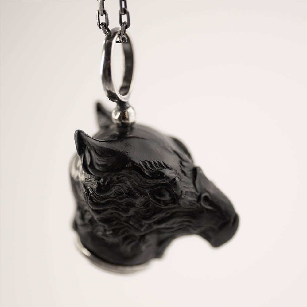 GRIFFIN PENDANT - BLACK - Macabre Gadgets Store