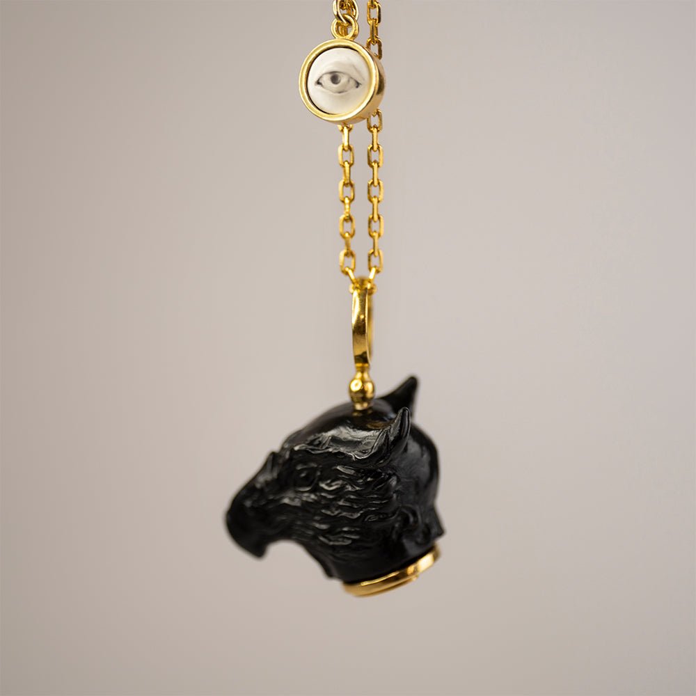 GRIFFIN PENDANT - BLACK - Macabre Gadgets Store