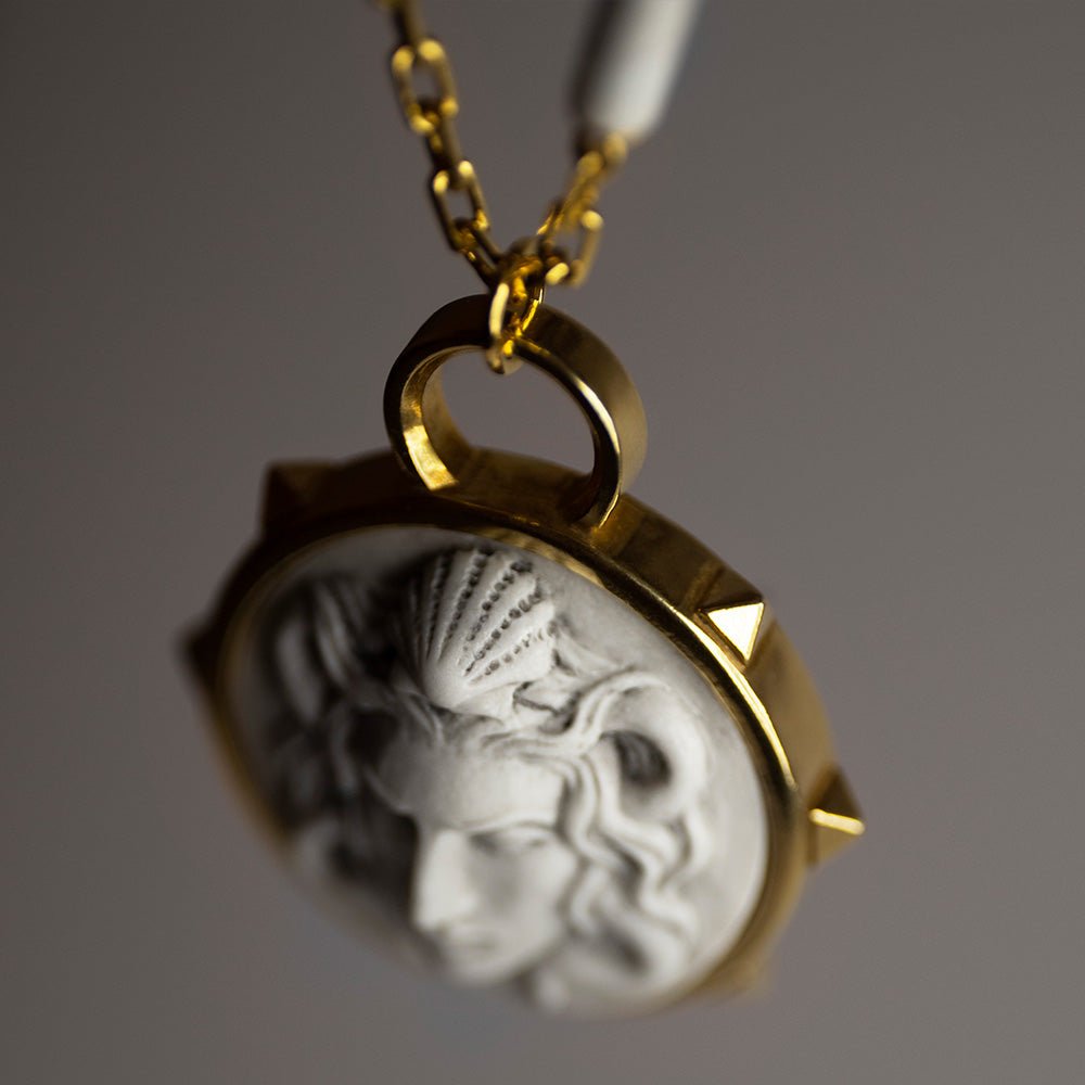 Jamaican Hand Cut Coin Pendant and Necklace