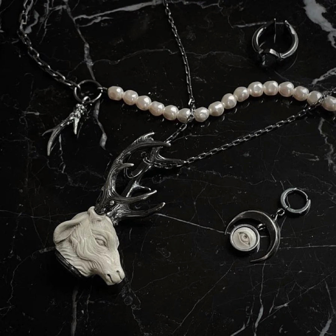 NARA PENDANT - WHITE - Macabre Gadgets Store