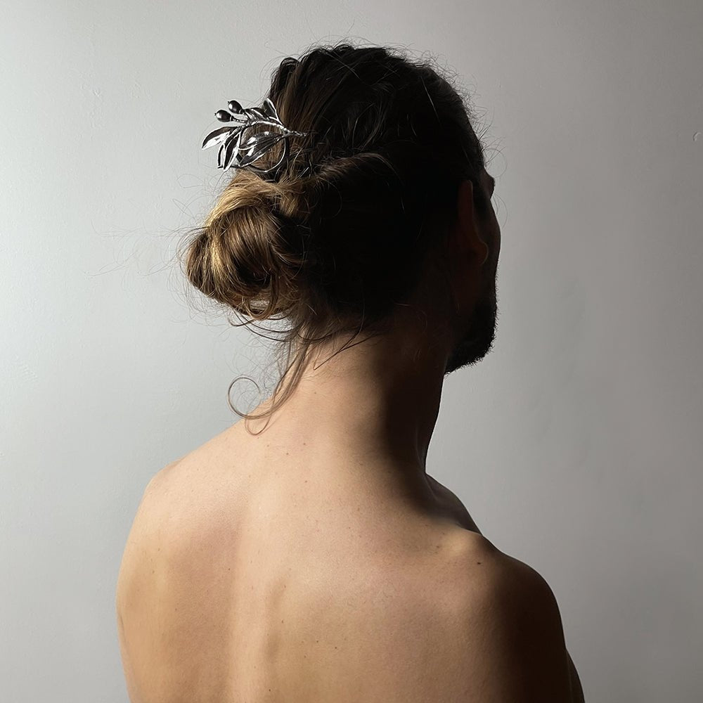 OLIVE BRANCH HAIRPIN - Macabre Gadgets Store