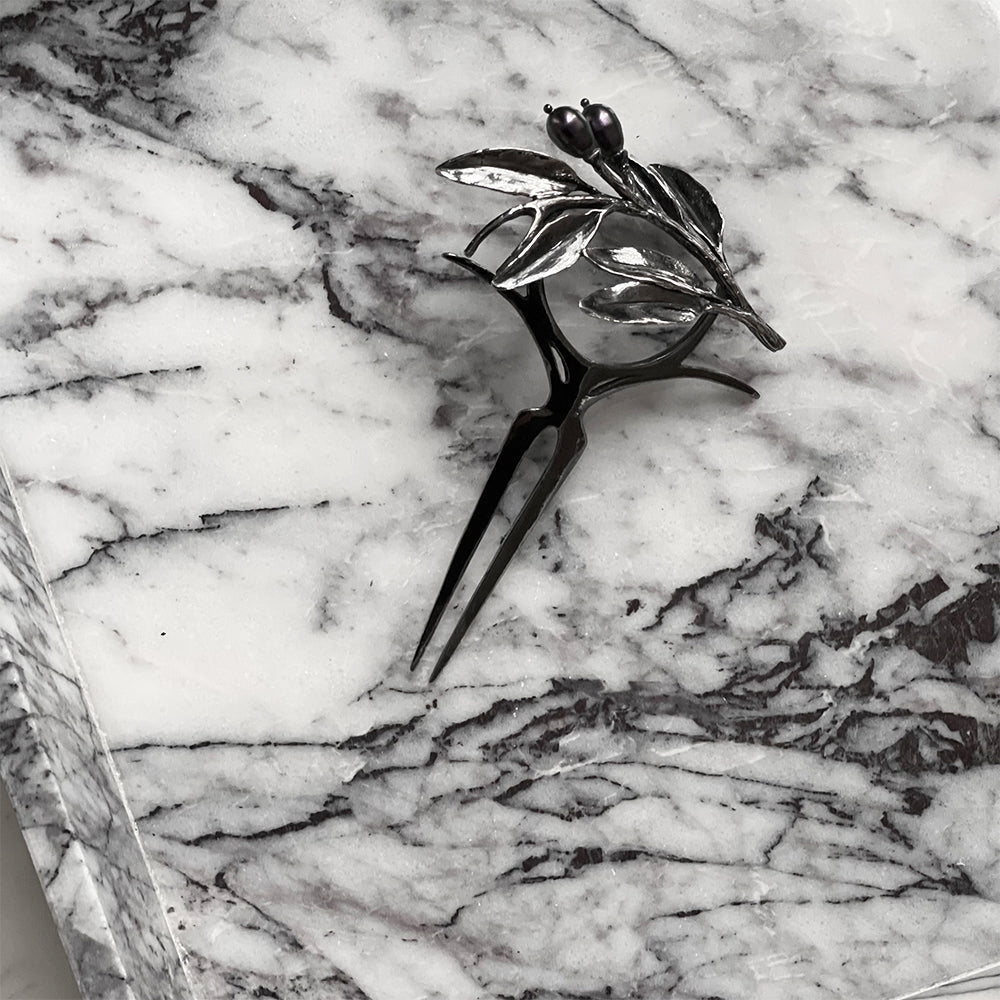 OLIVE BRANCH HAIRPIN - Macabre Gadgets Store